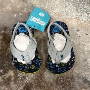 Reef Sandals Light Grey Navy